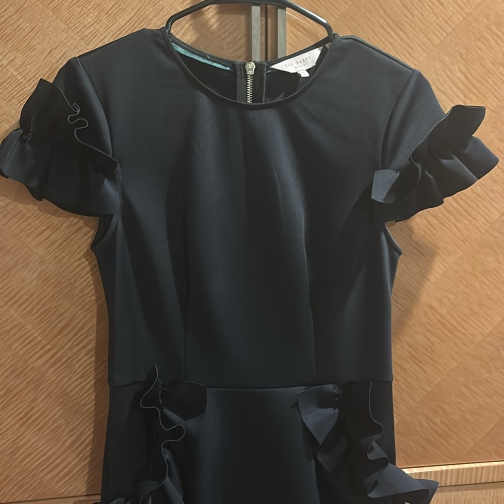Ted baker black dress size 1